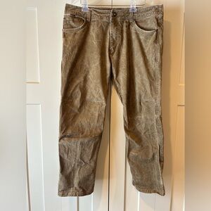 Men's Tan Kuhl Rydr Pants 38x30